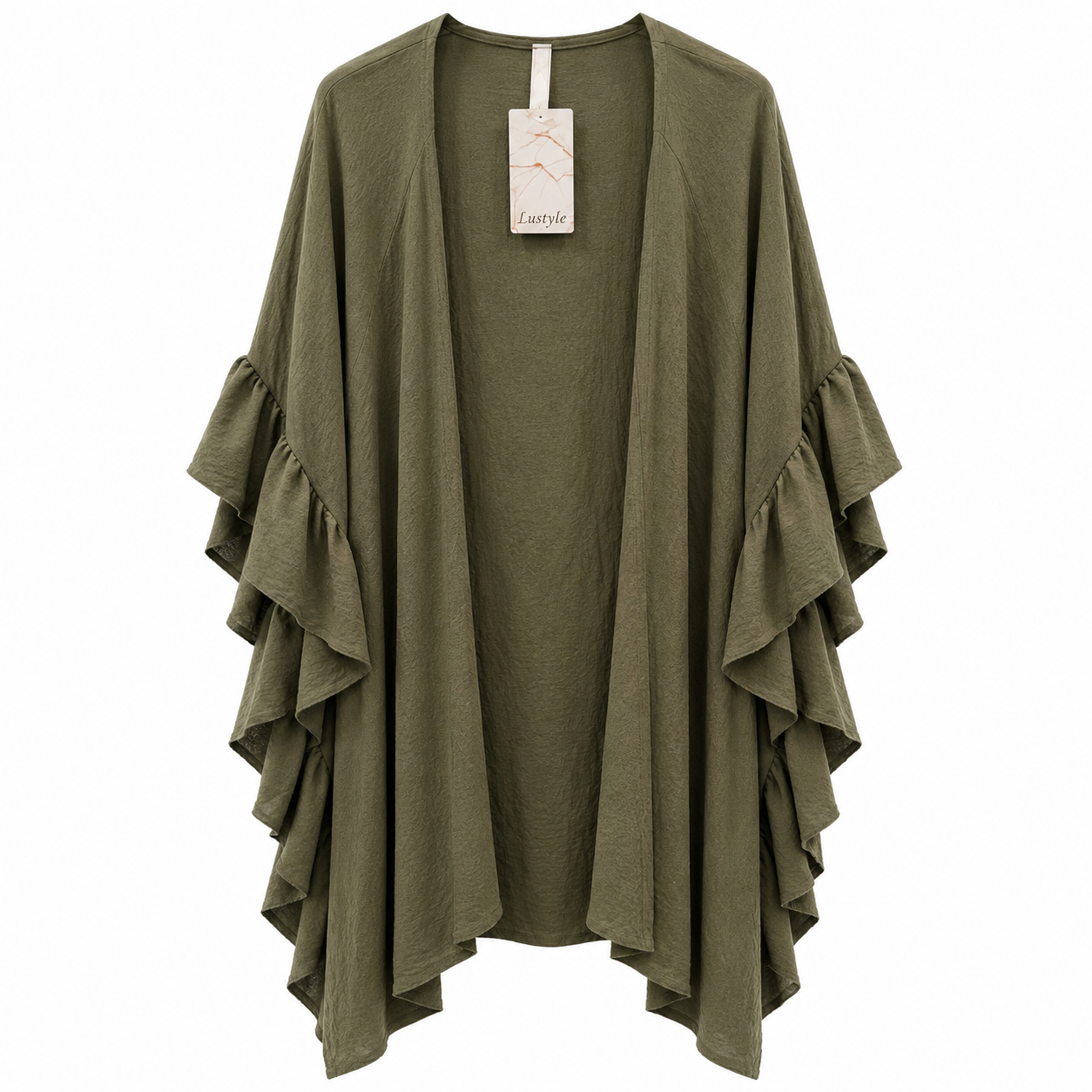 Luxury Frill Sleeve Kimono Cardigan – One Size