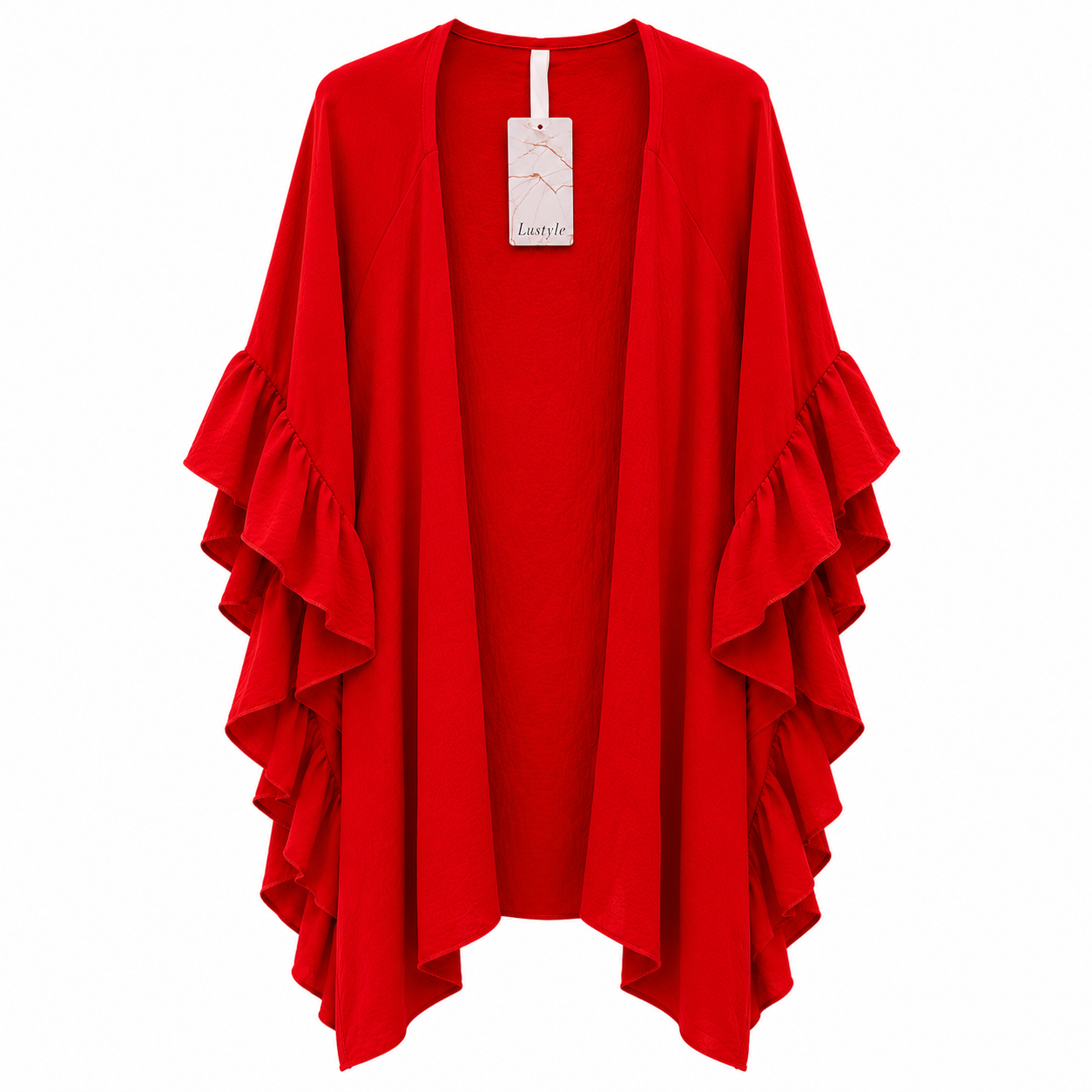Luxury Frill Sleeve Kimono Cardigan – One Size