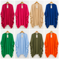 Luxury Frill Sleeve Kimono Cardigan – One Size